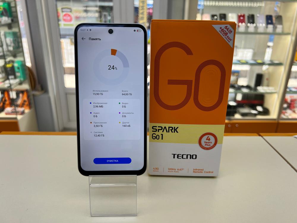 Смартфон Tecno Spark Go1 3/64