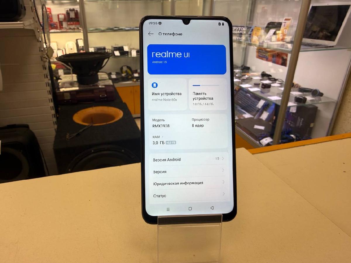 Смартфон Realme Note 60X 3/64
