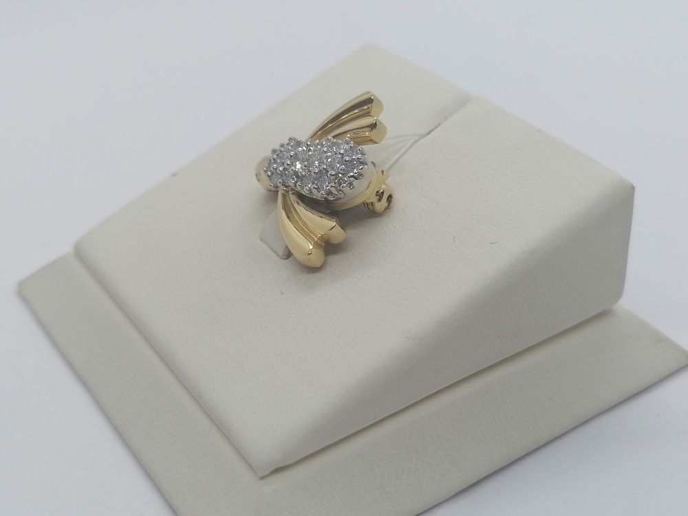 БРОШЬ БРИЛЛИАНТ Au 585