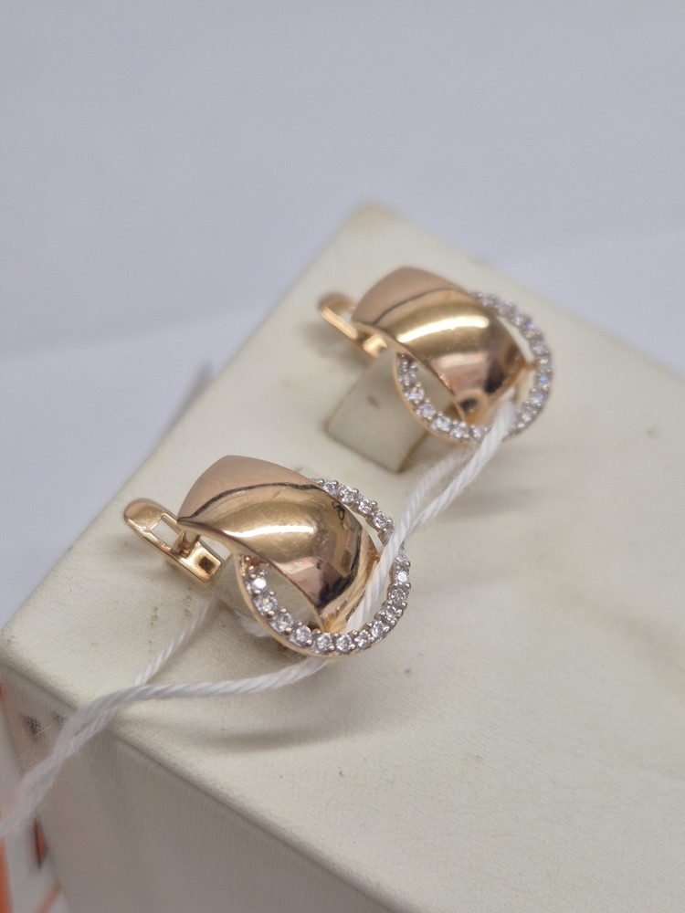 СЕРЬГИ С КАМНЯМИ (Au 585)