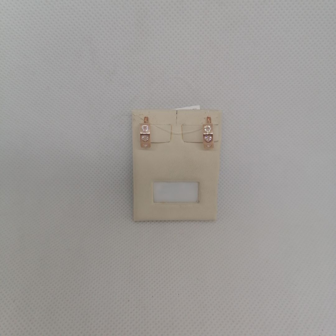 СЕРЬГИ С КАМНЯМИ (Au 585)