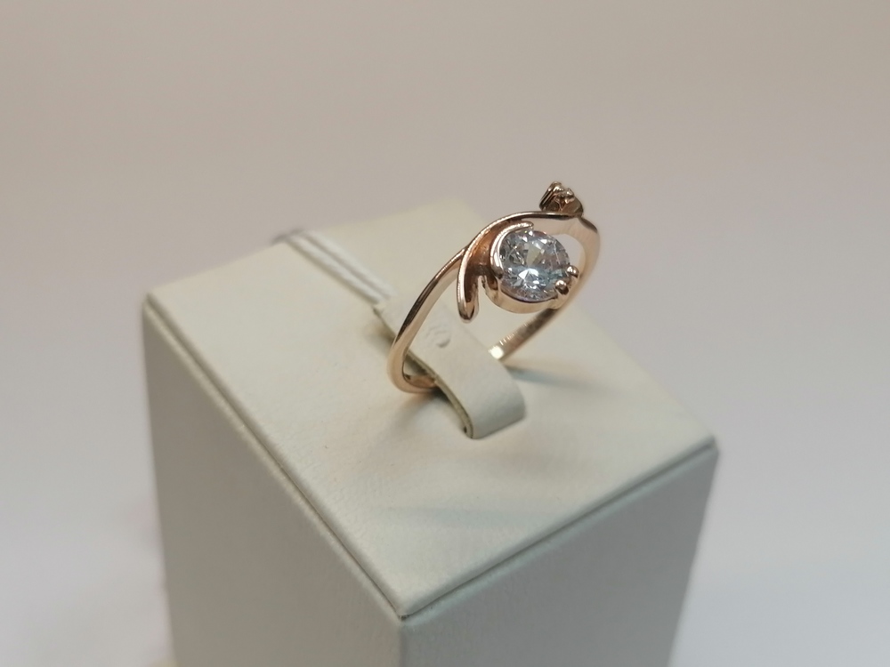 КОЛКМИ585 КОЛЬЦО С КАМНЯМИ (Au 585)