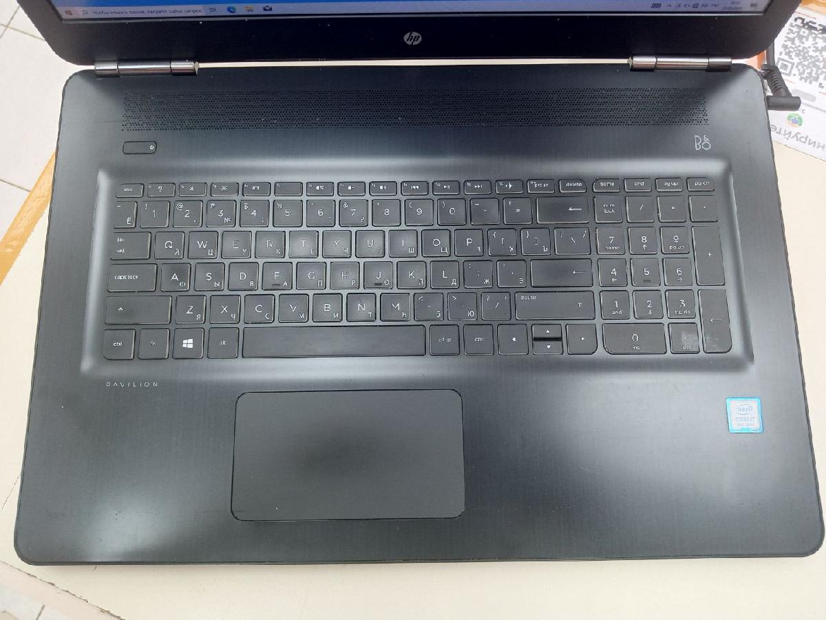 Ноутбук HP; Core i7-8750H, GeForce GTX 1050 Ti, 16 Гб, 250 Гб, 1 Tb