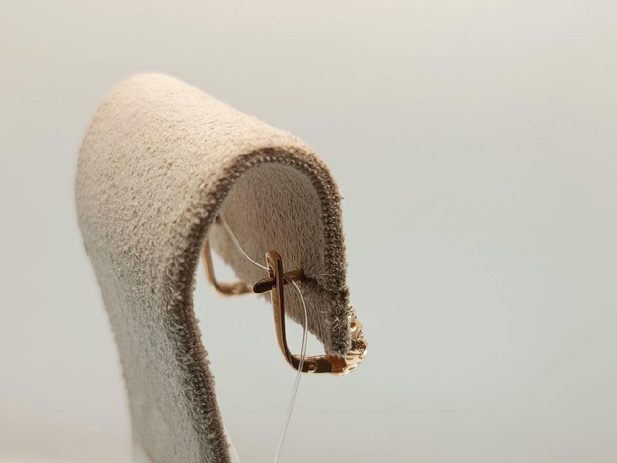 СЕРЬГИ С КАМНЯМИ (Au 585)