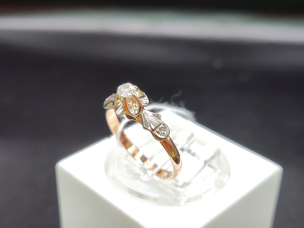 КОЛЬЦО БРИЛЛИАНТ Au 583