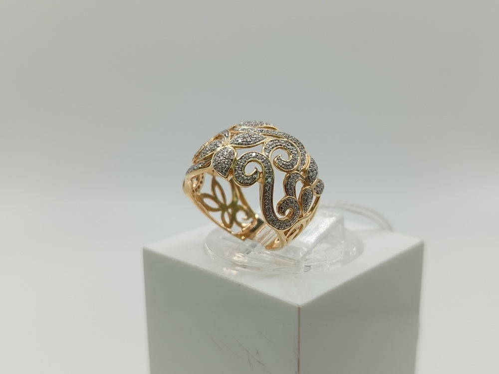 КОЛЬЦО БРИЛЛИАНТ Au 585