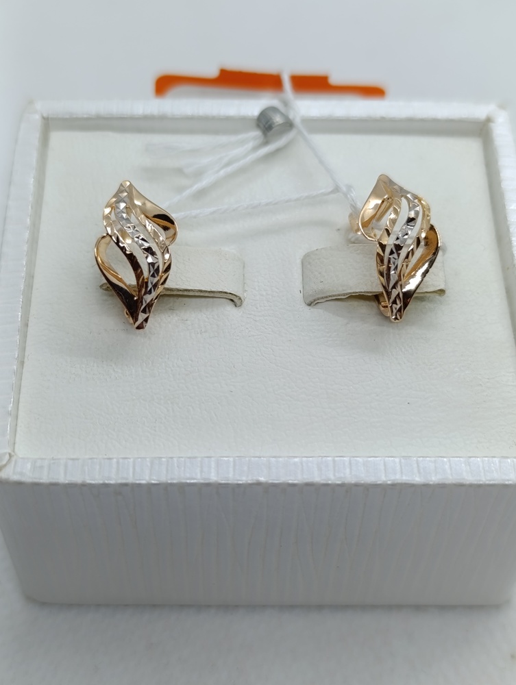 СБКМ585 СЕРЬГИ БЕЗ КАМНЯ (Au 585) СБКМ585 СЕРЬГИ БЕЗ КАМНЯ (Au 585)