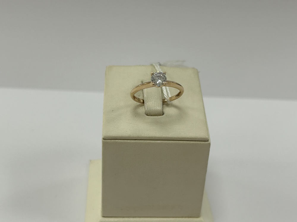 КОЛЬЦО С КАМНЕМ (Au 585)