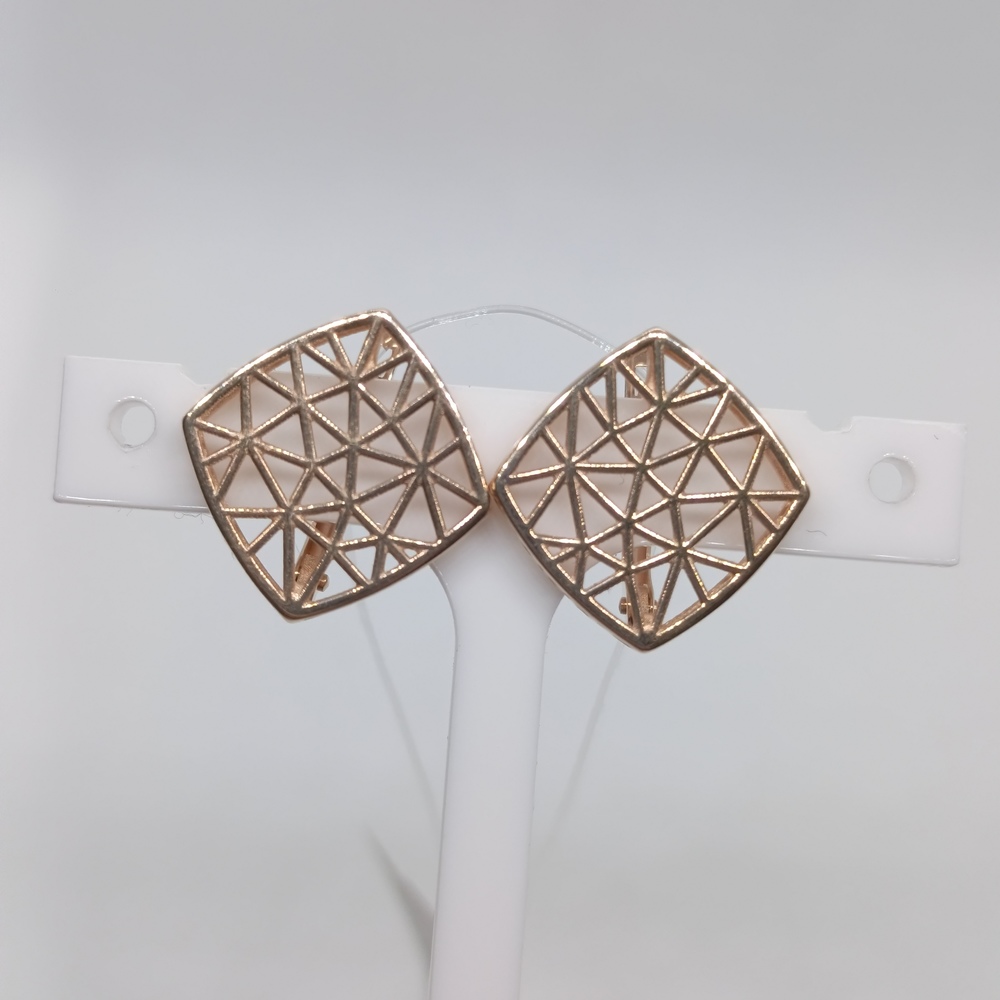 СЕРЬГИ БЕЗ КАМНЯ (Au 585)