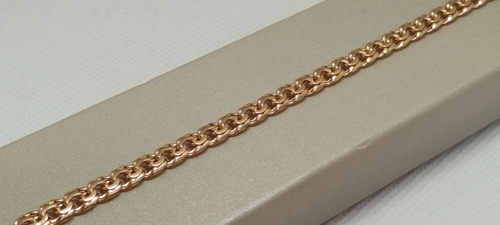 БРАСЛЕТ ПОЛНОВЕСНЫЙ Бисмарк (Au 585)