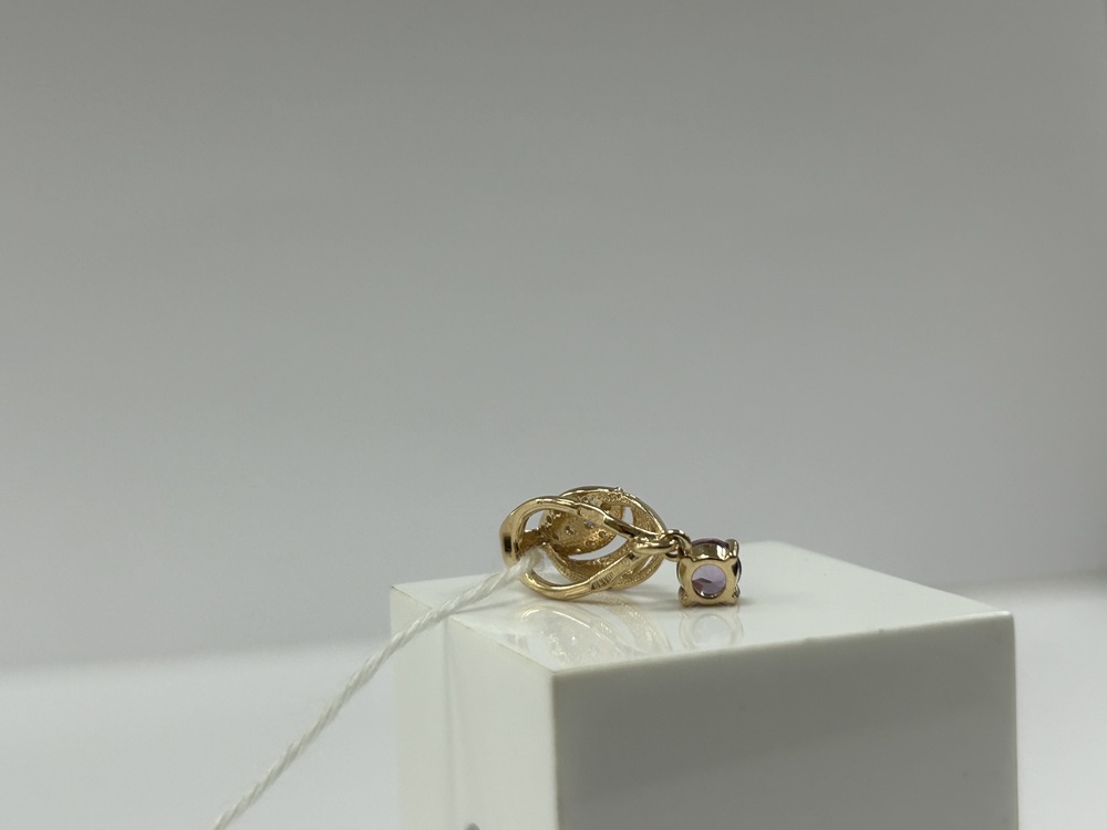 ПОДКМИ585 ПОДВЕСКА С КАМНЯМИ (Au 585)