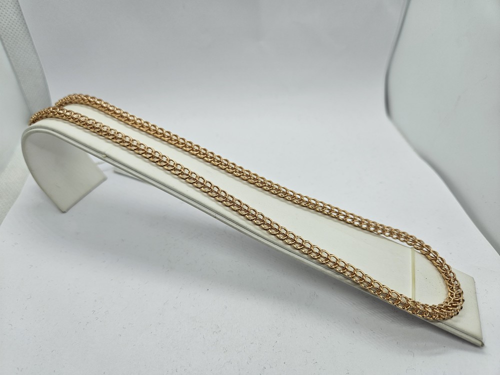 Ц12ИТ1060А2-Зл51 ЦЕПЬ ПУСТОТЕЛАЯ Итальянка (Au 585)