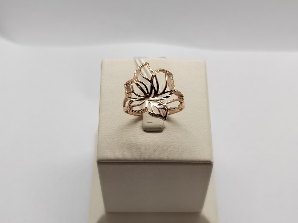 КОЛБКМ585 КОЛЬЦО БЕЗ КАМНЯ (Au 585)