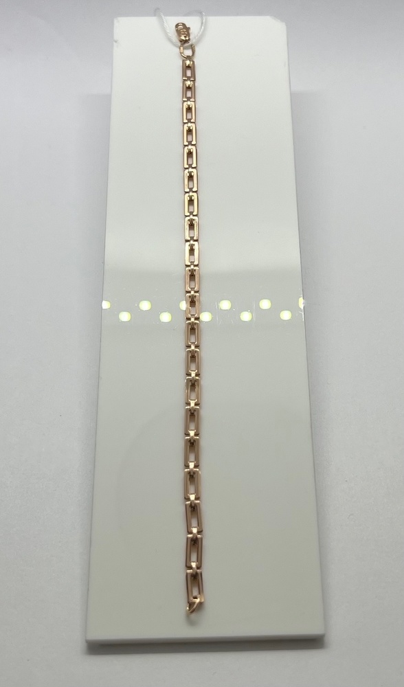 БРАСЛЕТ ПОЛНОВЕСНЫЙ Штамповка Au 585