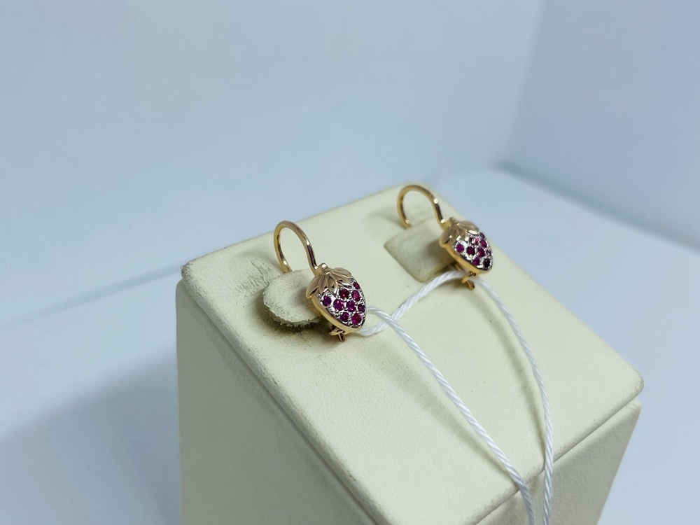 СКМИ585 СЕРЬГИ С КАМНЯМИ (Au 585) СКМИ585 СЕРЬГИ С КАМНЯМИ (Au 585)