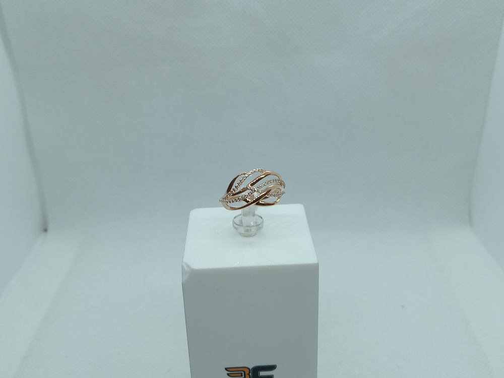 КОЛКМИ585 КОЛЬЦО С КАМНЯМИ (Au 585)