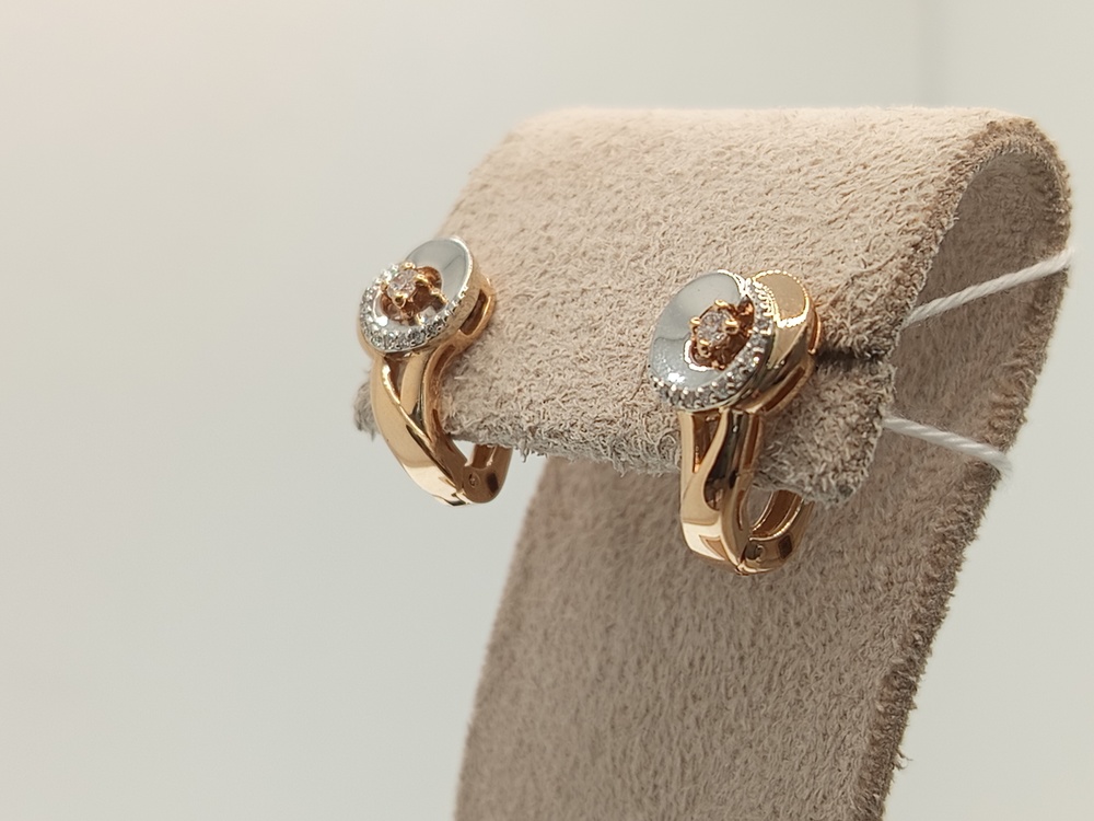 СЕРЬГИ БРИЛЛИАНТ (Au 585)