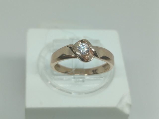 КОЛЬЦО С КАМНЕМ (Au 585)