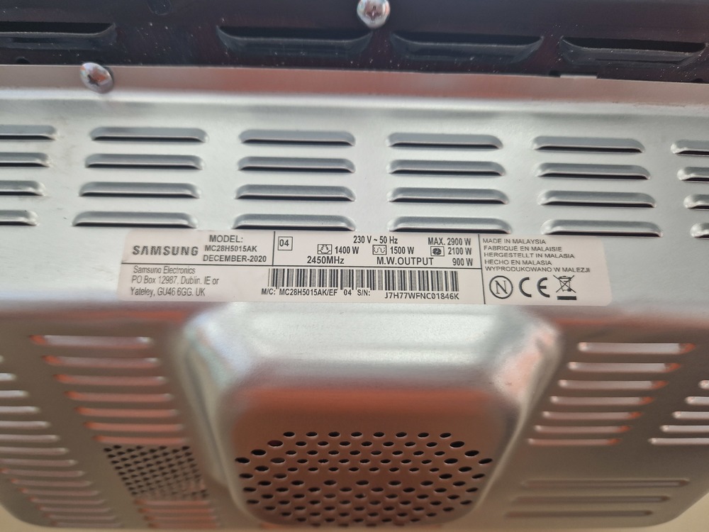 Микроволновая печь Samsung mc28h5015ak