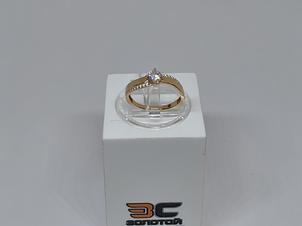 КОЛКМИ585 КОЛЬЦО С КАМНЯМИ (Au 585)