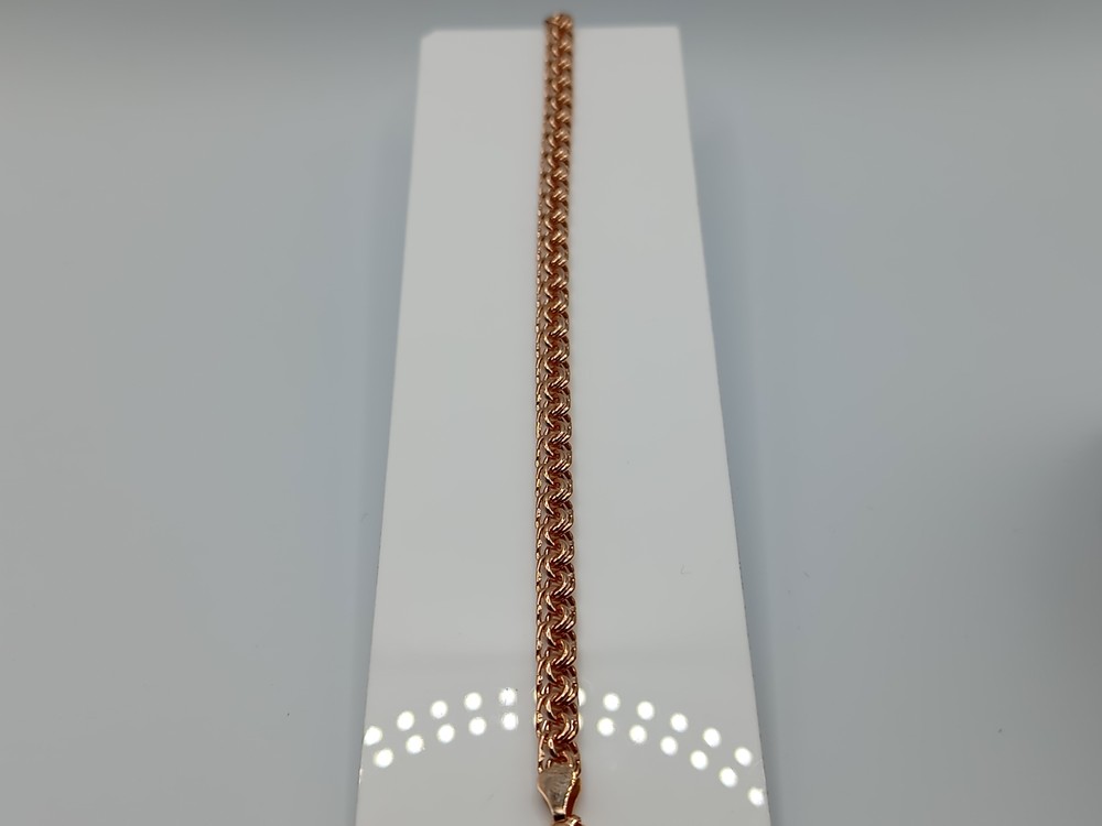 БЛБ585 БРАСЛЕТ ПОЛНОВЕСНЫЙ Бисмарк (Au 585)