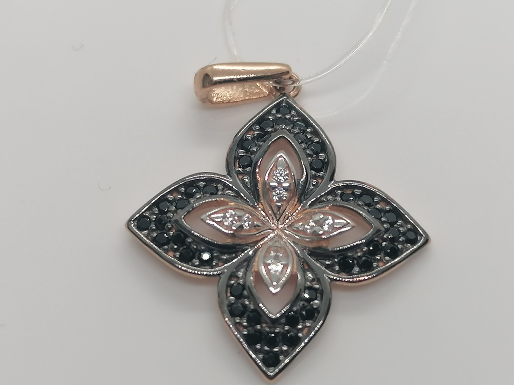 ПОДВЕСКА С КАМНЯМИ (Au 585)