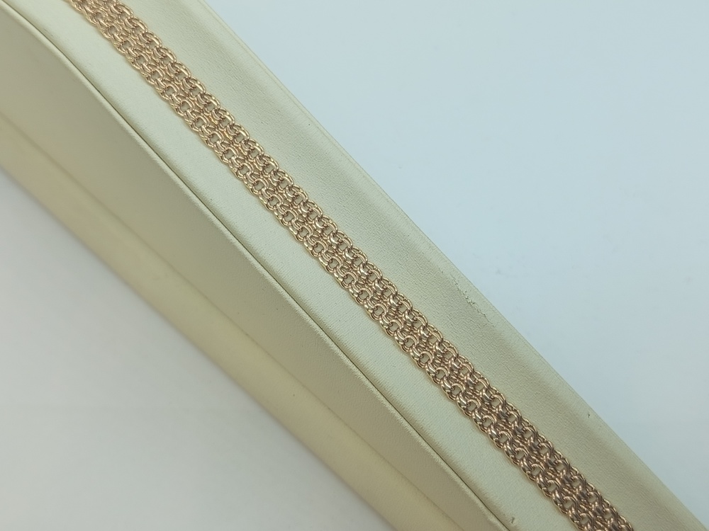 ЦЛБС585 ЦЕПЬ ПОЛНОВЕСНАЯ Бисмарк (Au 585)