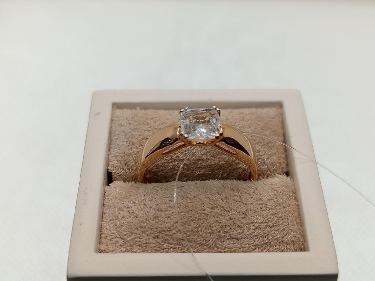 КОЛЬЦО С КАМНЕМ (Au 585)