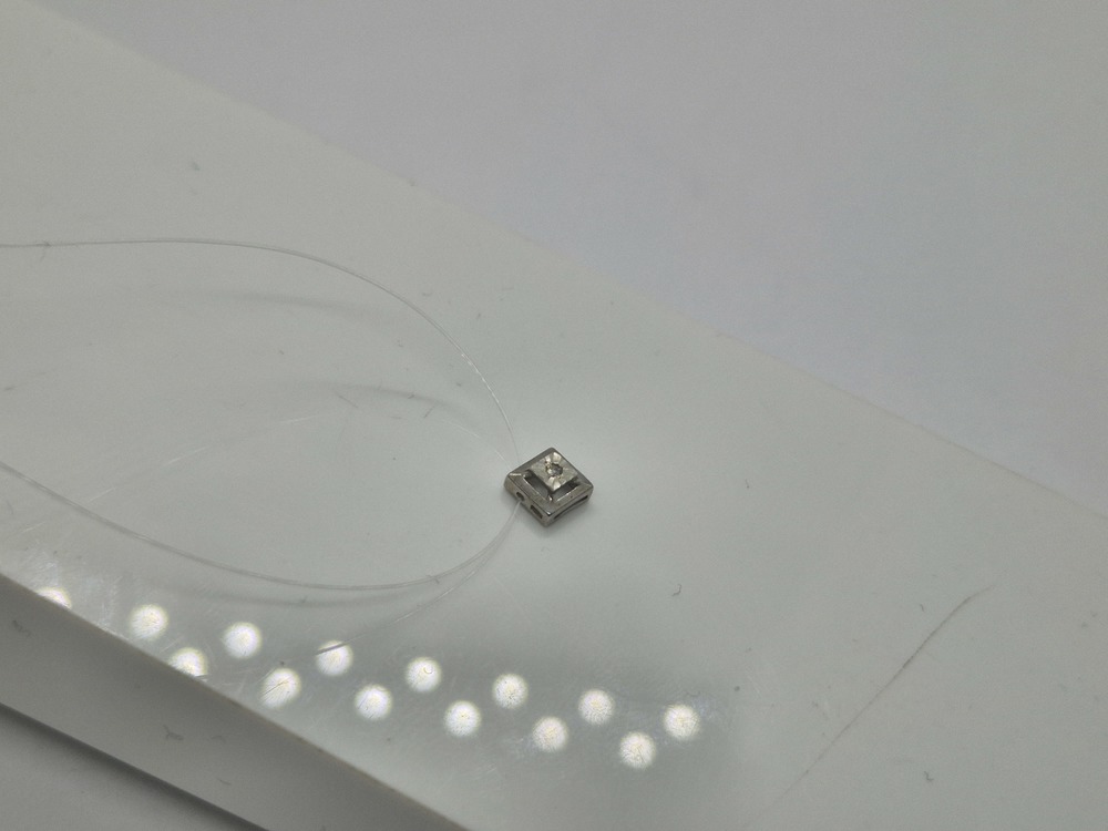 КОЛЬЕ БРИЛЛИАНТ (Ag 925)