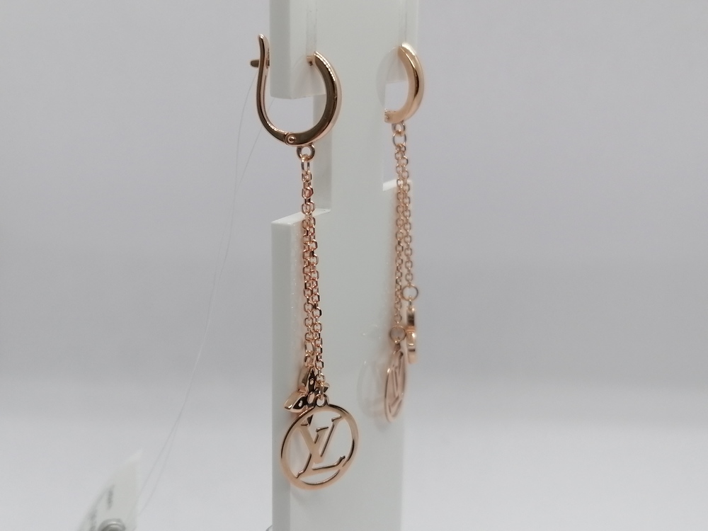 01-207818 СЕРЬГИ ЭМАЛЬ (Au 585)