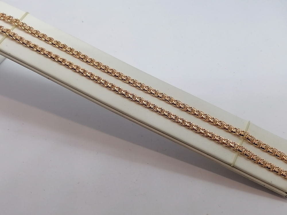 ЦЛБС585 ЦЕПЬ ПОЛНОВЕСНАЯ Бисмарк (Au 585)