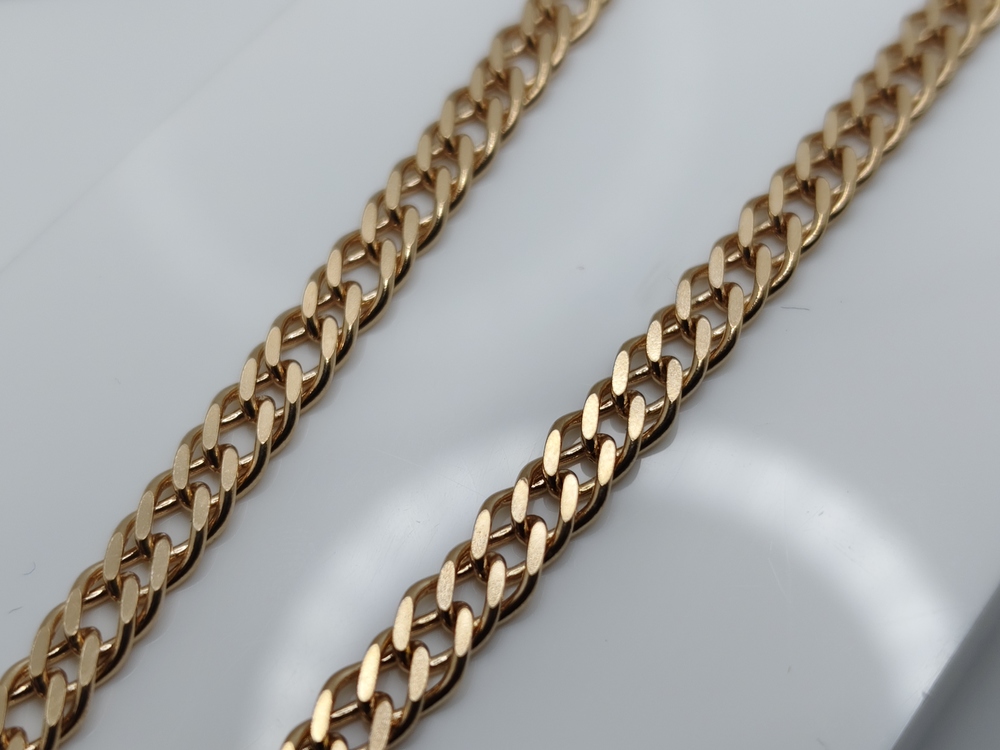 ЦЛР2585 ЦЕПЬ ПОЛНОВЕСНАЯ Ромб двойной (Au 585)