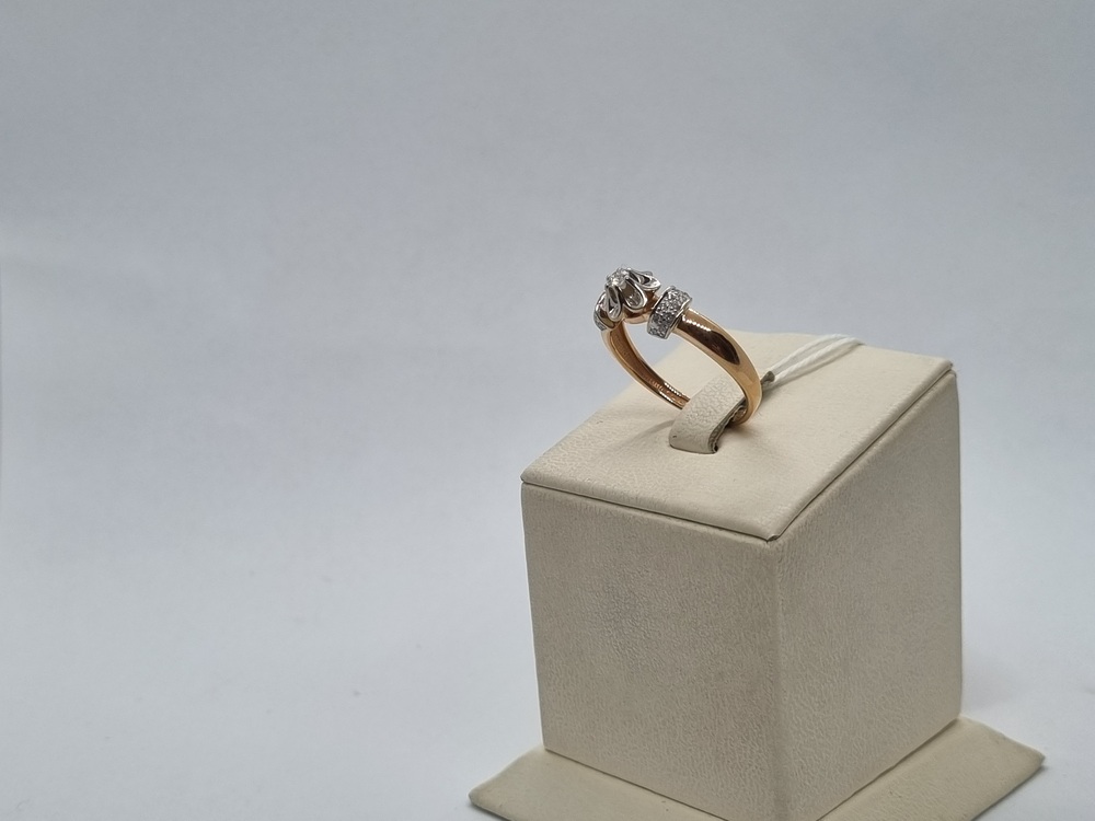 КОЛЬЦО БРИЛЛИАНТ Au 585