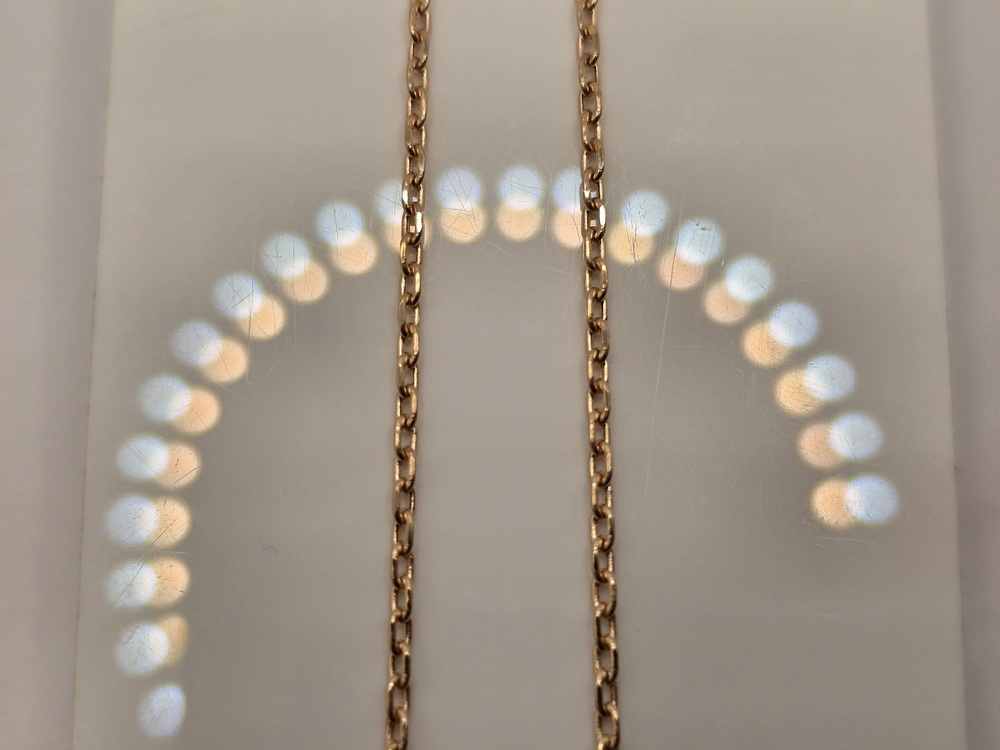 ЦЕПЬ ПУСТОТЕЛАЯ Якорное (Au 585)