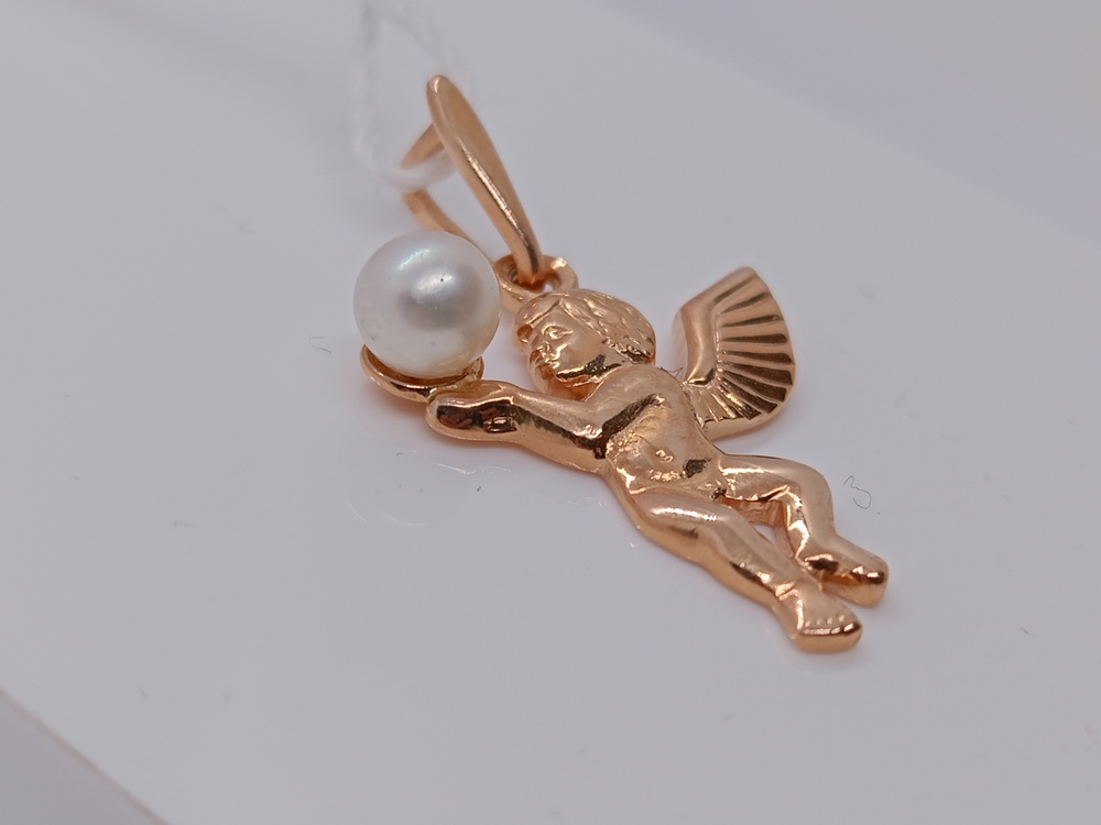 ПОДКМ585 ПОДВЕСКА С КАМНЕМ (Au 585)