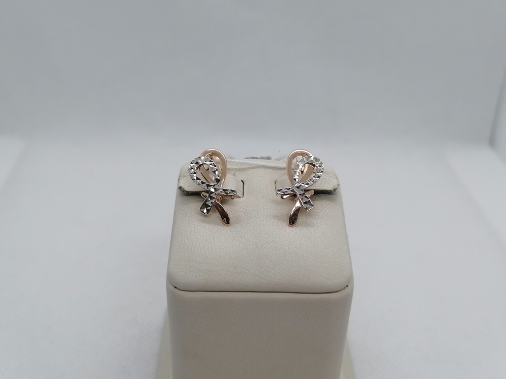 СЕРЬГИ БЕЗ КАМНЯ (Au 585)