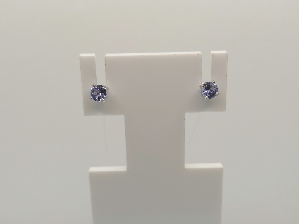 СЕРЬГИ ПУСЕТЫ Танзанит (Au 585)