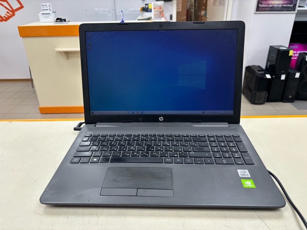 Ноутбук HP; Core i5-1035G1, GeForce MX110, 12 Гб, 480 Гб, Нет