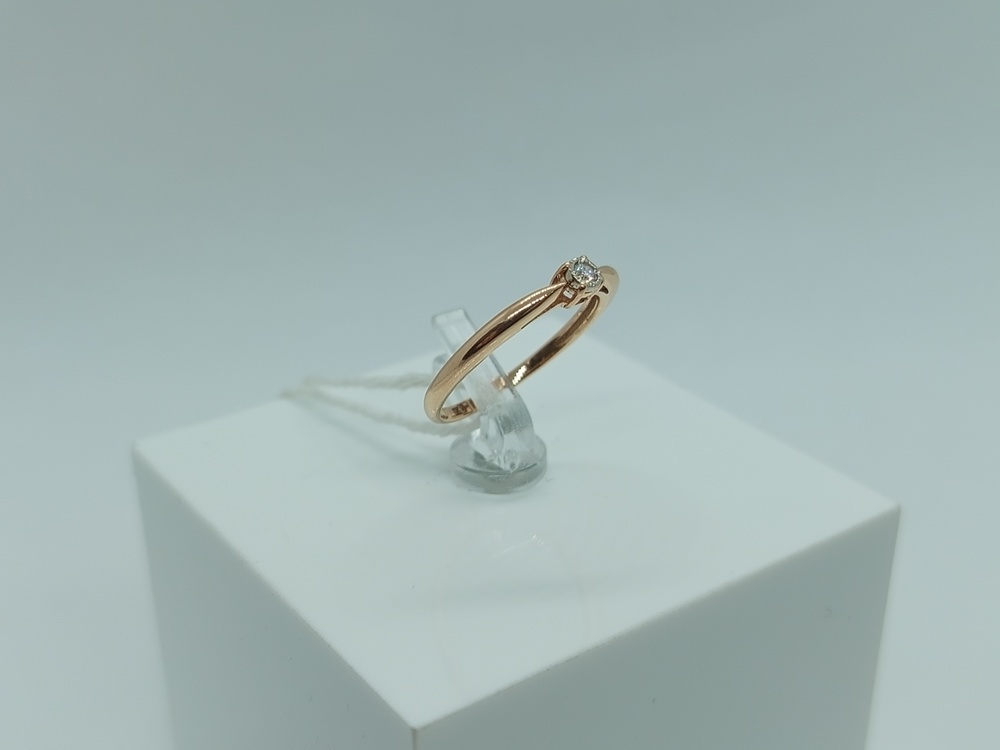 КОЛЬЦО БРИЛЛИАНТ Au 585