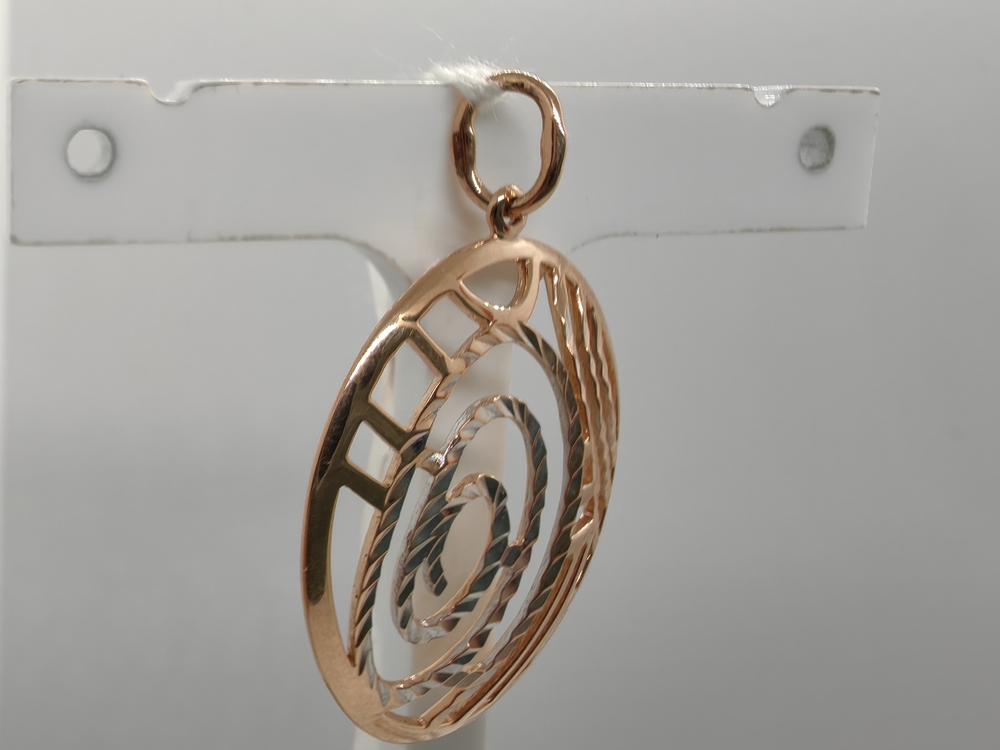 ПОДВЕСКА БЕЗ КАМНЯ Au 585 ПОДВЕСКА БЕЗ КАМНЯ Au 585