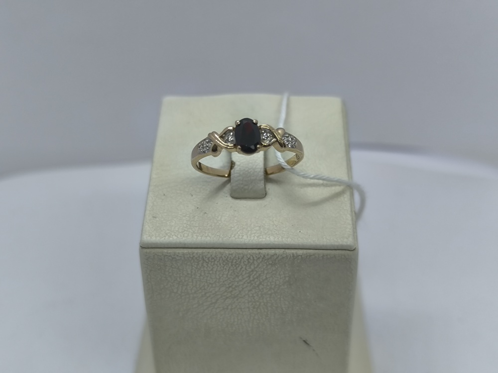 КОЛКМИ585 КОЛЬЦО С КАМНЯМИ (Au 585)