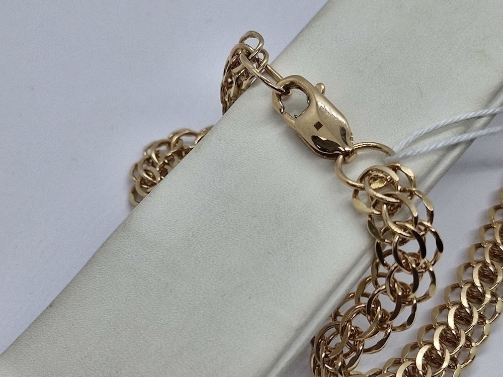 ЦЛИТ585 ЦЕПЬ ПОЛНОВЕСНАЯ Итальянка (Au 585)