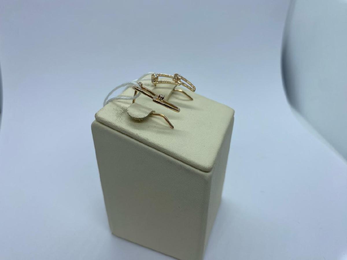 С СЕРЬГИ КАФФЫ (Au 585)