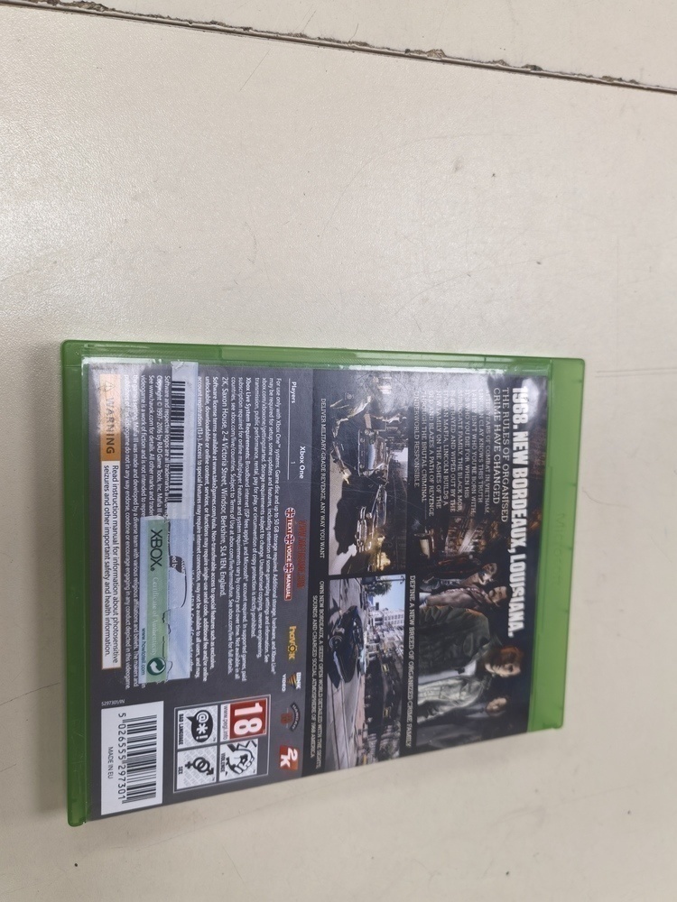 Игра XBOX Mafia 3