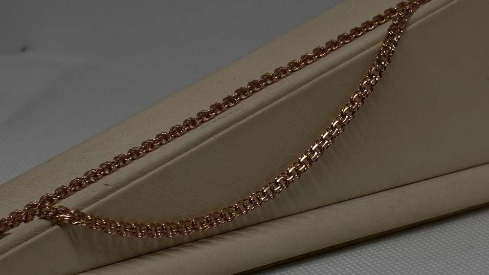 ЦЕПЬ ПОЛНОВЕСНАЯ Бисмарк (Au 585)