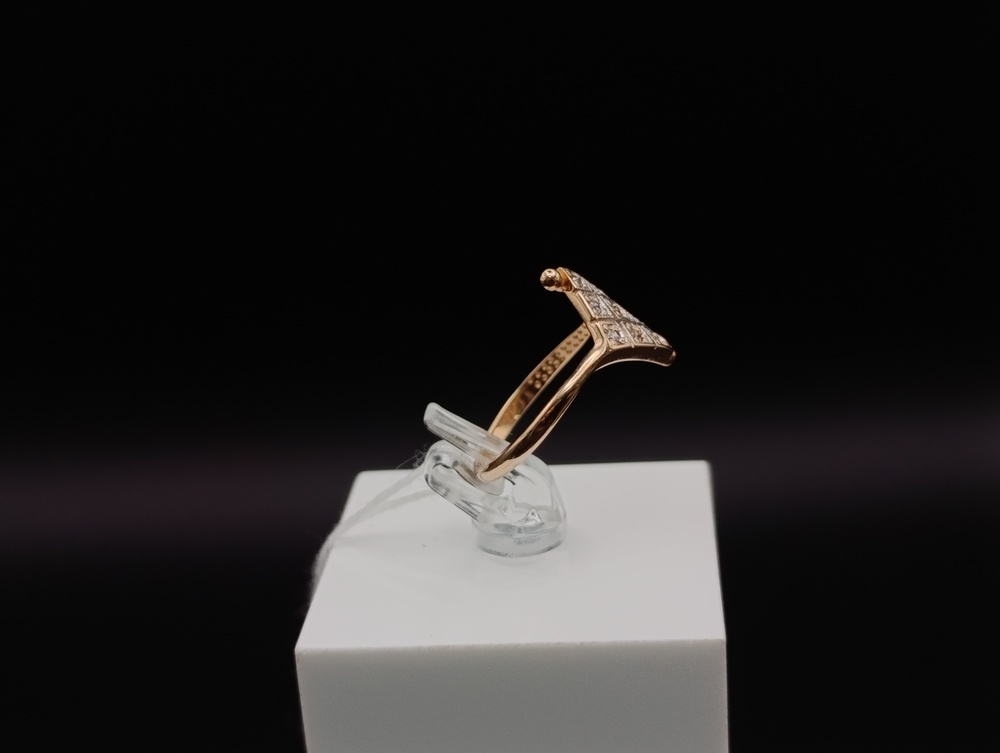 КОЛКМИ585 КОЛЬЦО С КАМНЯМИ (Au 585)