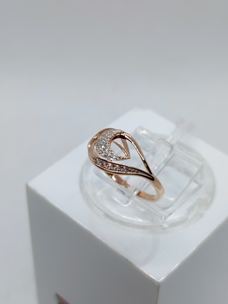 КОЛКМИ585 КОЛЬЦО С КАМНЯМИ (Au 585)