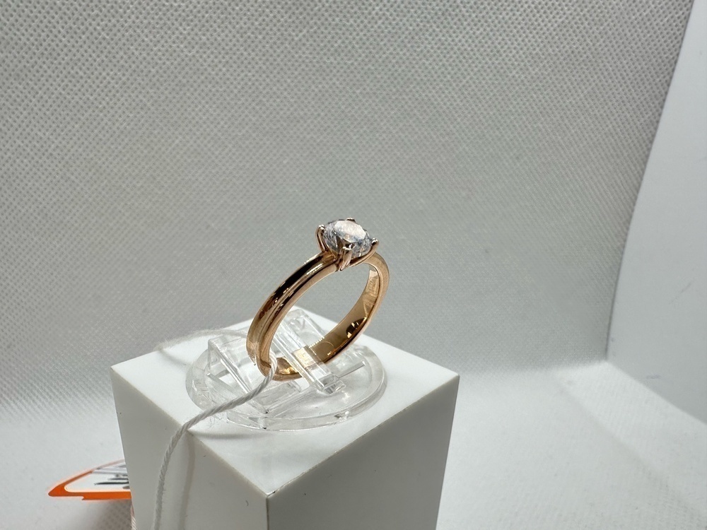 КОЛЬЦО С КАМНЕМ (Au 585)