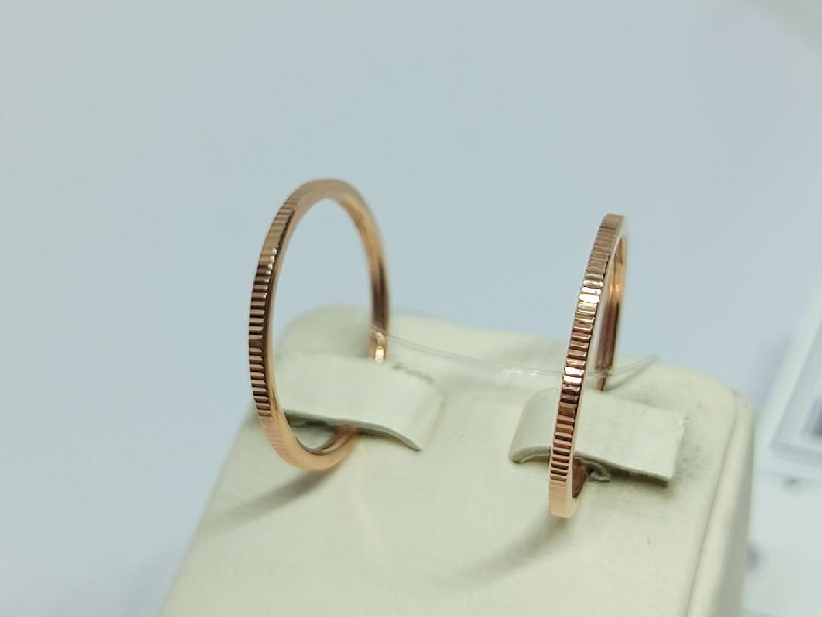 СЕРЬГИ КОНГО без камня (Au 585)