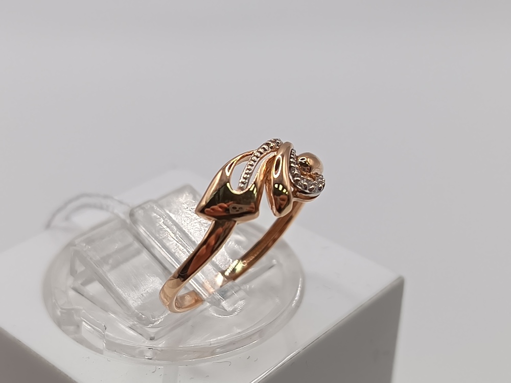 КОЛКМИ585 КОЛЬЦО С КАМНЯМИ (Au 585)